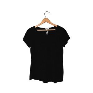 NWT James Perse Cotton/Modal Black Short‎ Sleeve T-shirt - Medium